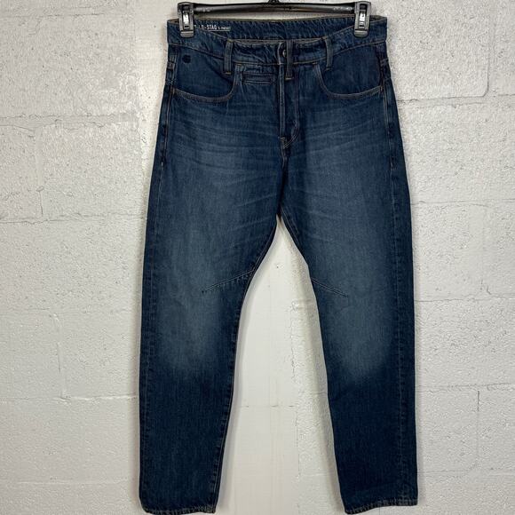 G-Star Raw Men's D-Staq 5-Pocket Tapered Leg Slim Fit Jean blue 31-32 $170 - Picture 3 of 15